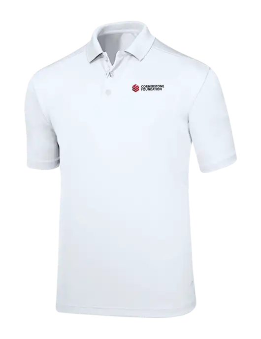 Callaway Core Bright White Performance Polo w/Cornerstone Foundation logo