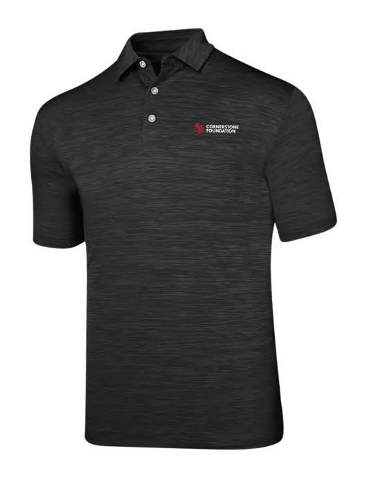 Callaway Black Broken Stripe w/Cornerstone Foundation logo