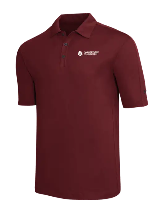 Nike Cardinal Tech Sport Dri-FIT Polo w/Cornerstone Foundation logo