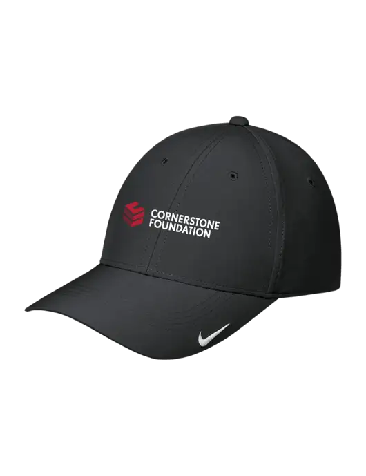 Nike Black Dri-FIT Legacy Cap w/Cornerstone Foundation logo