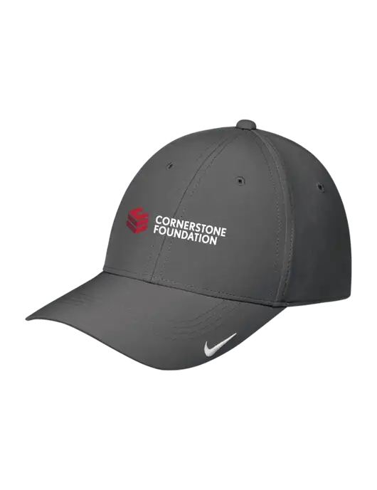 Nike Dark Grey Dri-FIT Legacy Cap w/Cornerstone Foundation logo