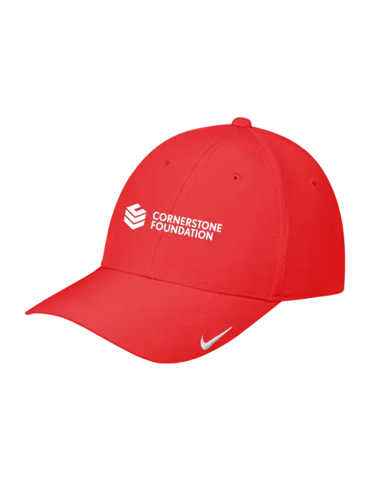 Nike Red Dri-FIT Legacy Cap w/Cornerstone Foundation logo
