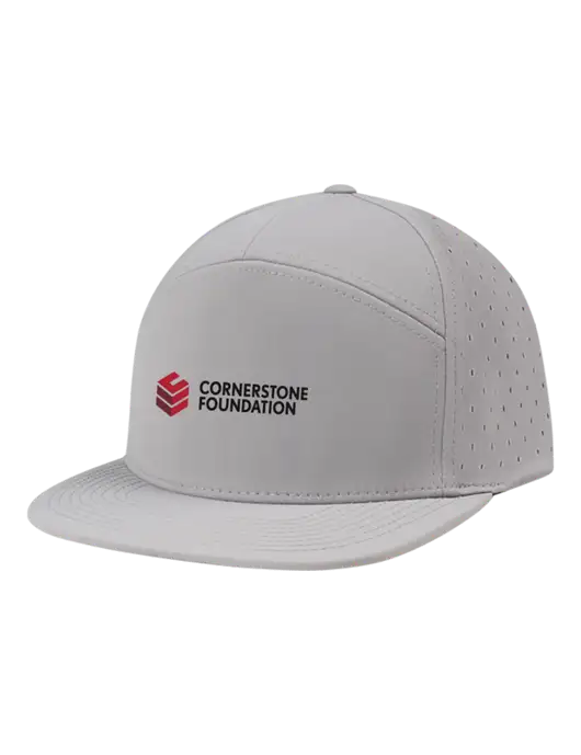 Richardson Light Grey Cannon Cap w/Cornerstone Foundation logo