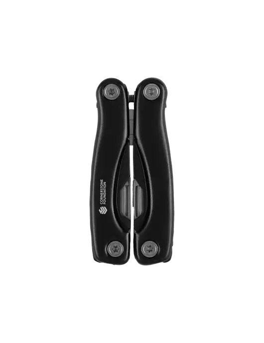 EverReady Metallic Black Utility Tool w/Cornerstone Foundation logo